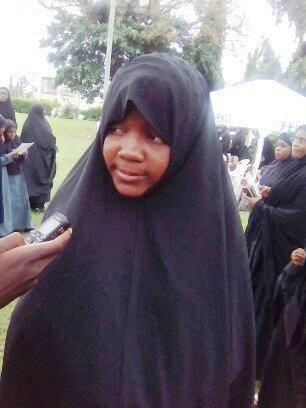a girl reverts to Islam in abuja